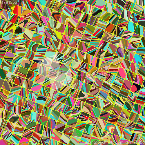Image of Small tiles texture in different. EPS 8