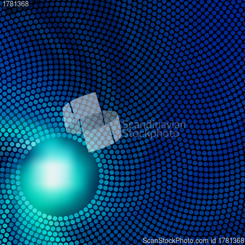 Image of Abstract dot background template mosaic. EPS 8