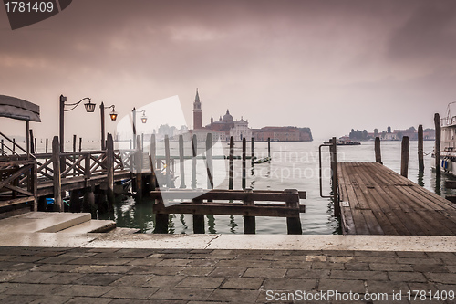 Image of early morning Venice Italy