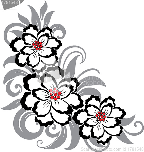 Image of Decorative floral illustration