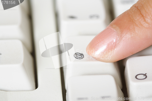 Image of Press keyboard