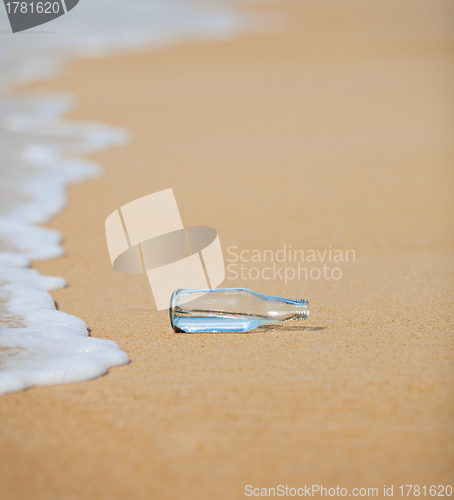 Image of Bottle on the beach