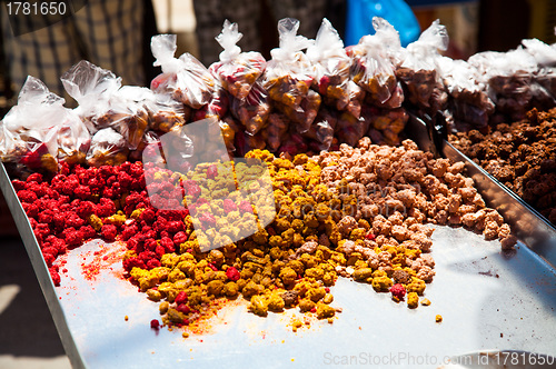 Image of Stall with pastry in Djerba