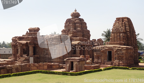 Image of temple at Pattadakal