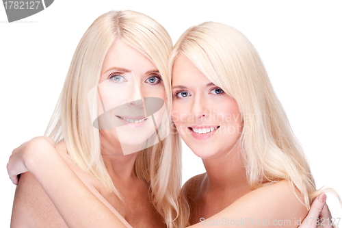Image of mother and daughter