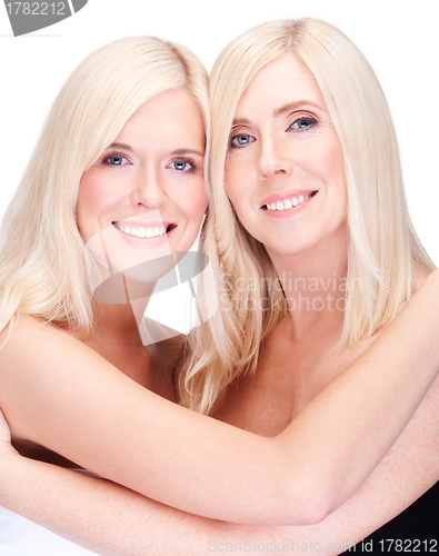 Image of mother and daughter