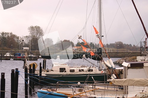 Image of harbour in sweden