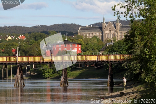 Image of Trondheim in summer