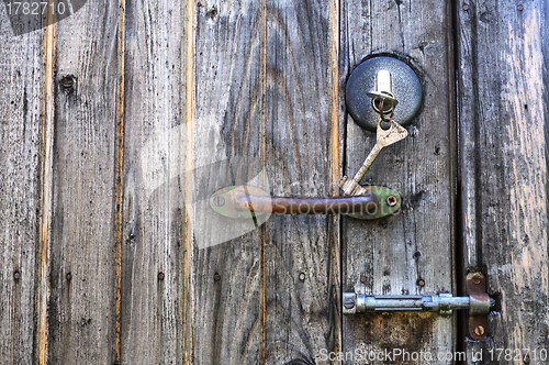 Image of Old Keys, Lock, Latch and Handle