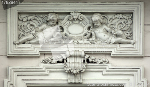 Image of Architectural frieze with angels