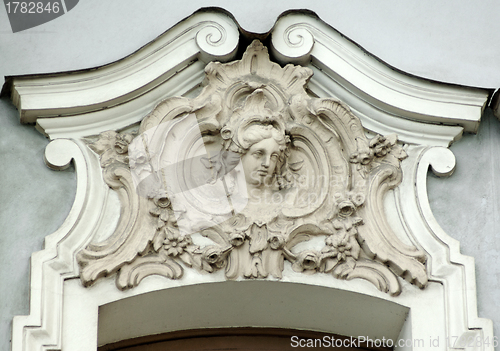 Image of Building relief detail