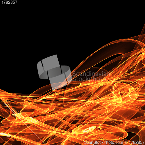 Image of Abstract fire background
