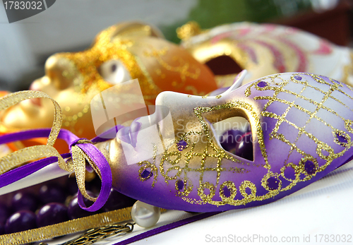 Image of Venetian masks 