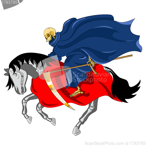 Image of Equestrian of the Apocalypse. Death