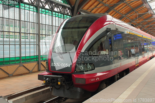 Image of Polish electric train PESA