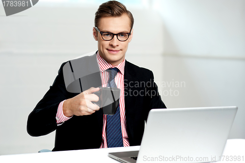 Image of Its time for some coffee. Refreshment break
