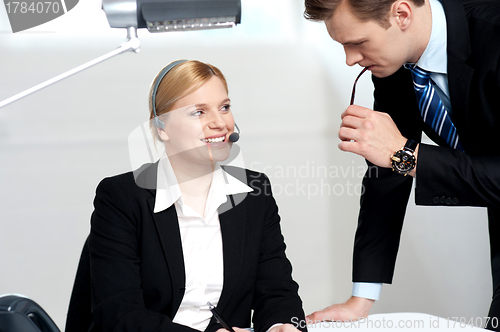 Image of Business colleagues having a great time