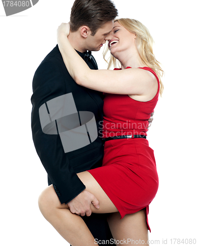 Image of Sensual young couple making love