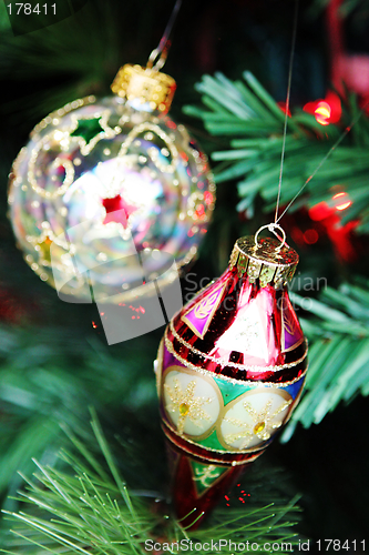 Image of Christmas decorations