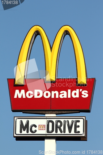 Image of McDonalds sign