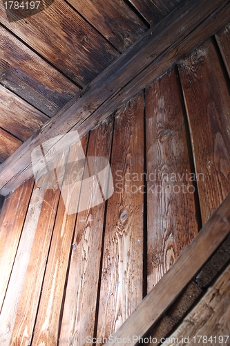 Image of wooden attic