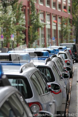 Image of german police cars