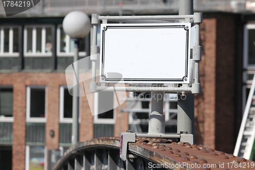 Image of plain textfield on an old steelbridge