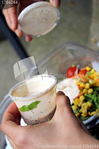 Image of finished salad