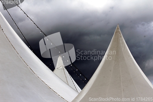 Image of storm tents