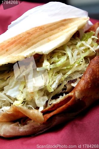Image of doner sandwich