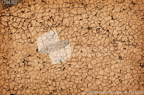 Image of Cracked background - old grunge wall