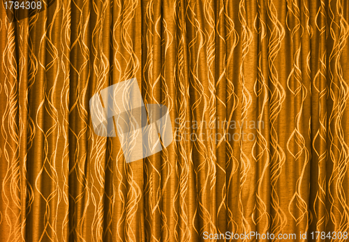 Image of Yellow drapes - background