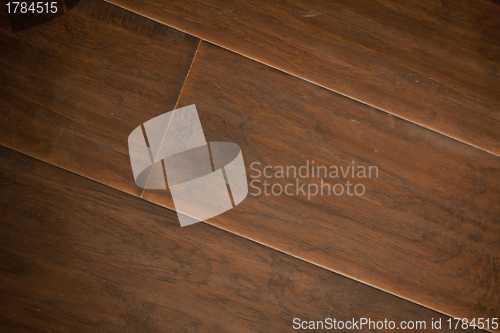 Image of Newly Installed Brown Laminate Flooring