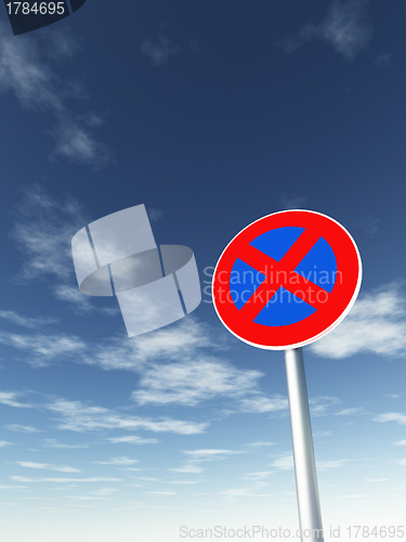 Image of no parking road sign