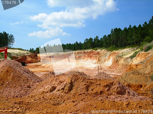 Image of road construction