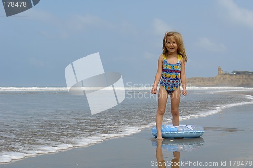 Image of child on the beach