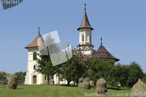 Image of church in Romania