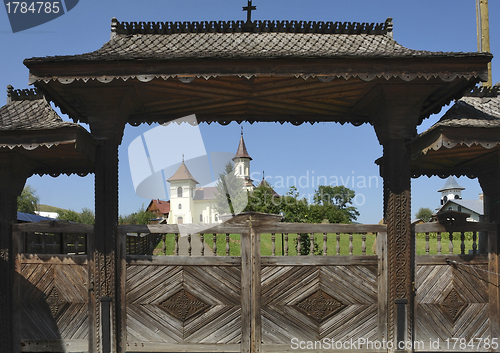 Image of church in Romania