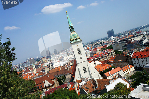 Image of Bratislava, Slovakia - city panorama