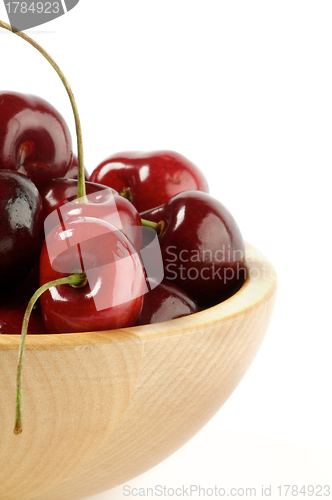 Image of Fresh Swet Cherry Clipping Path