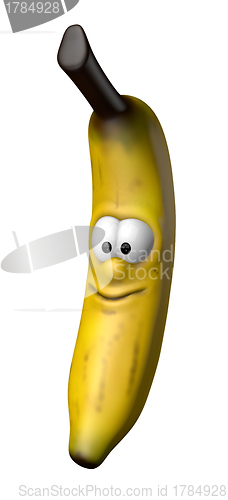 Image of smiling banana