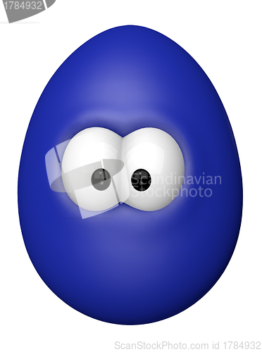 Image of funny easter egg