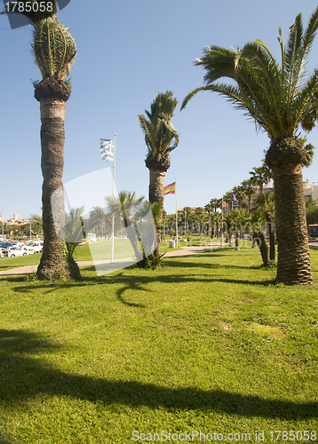 Image of park Antibes France Europe on The French Riviera Cote d'Azur