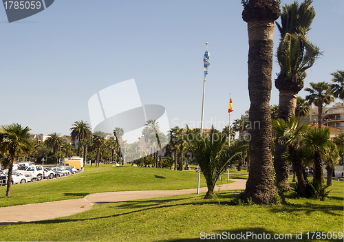 Image of park Antibes France Europe on The French Riviera Cote d'Azur