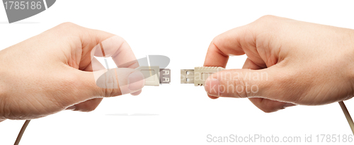 Image of USB connection