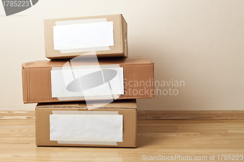 Image of Cardboard boxes