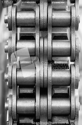 Image of Chain and cogwheel