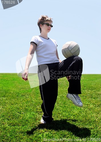 Image of Soccer mom