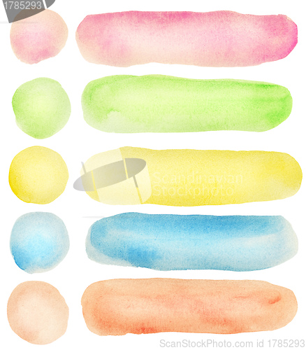 Image of Watercolor elements