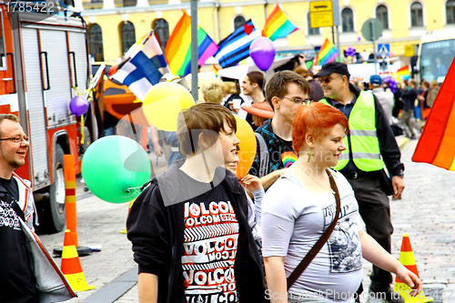 Image of Helsinki Pride gay parade